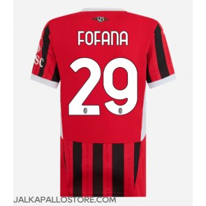 AC Milan Youssouf Fofana #29 Kotipaita Naisten 2024-25 Lyhythihainen